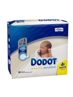 Dodot Sensitive Talla 1 28uds