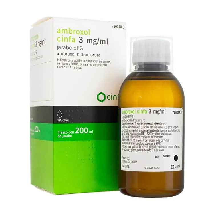 Cinfa Ambroxol 3 mg/ml jarabe 200 ml