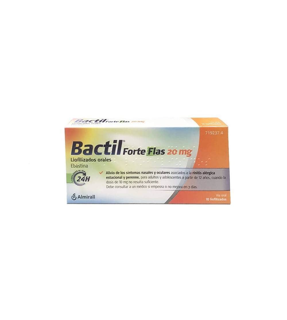 Bactil Almirall Flas 20mg 10 Comprimidos