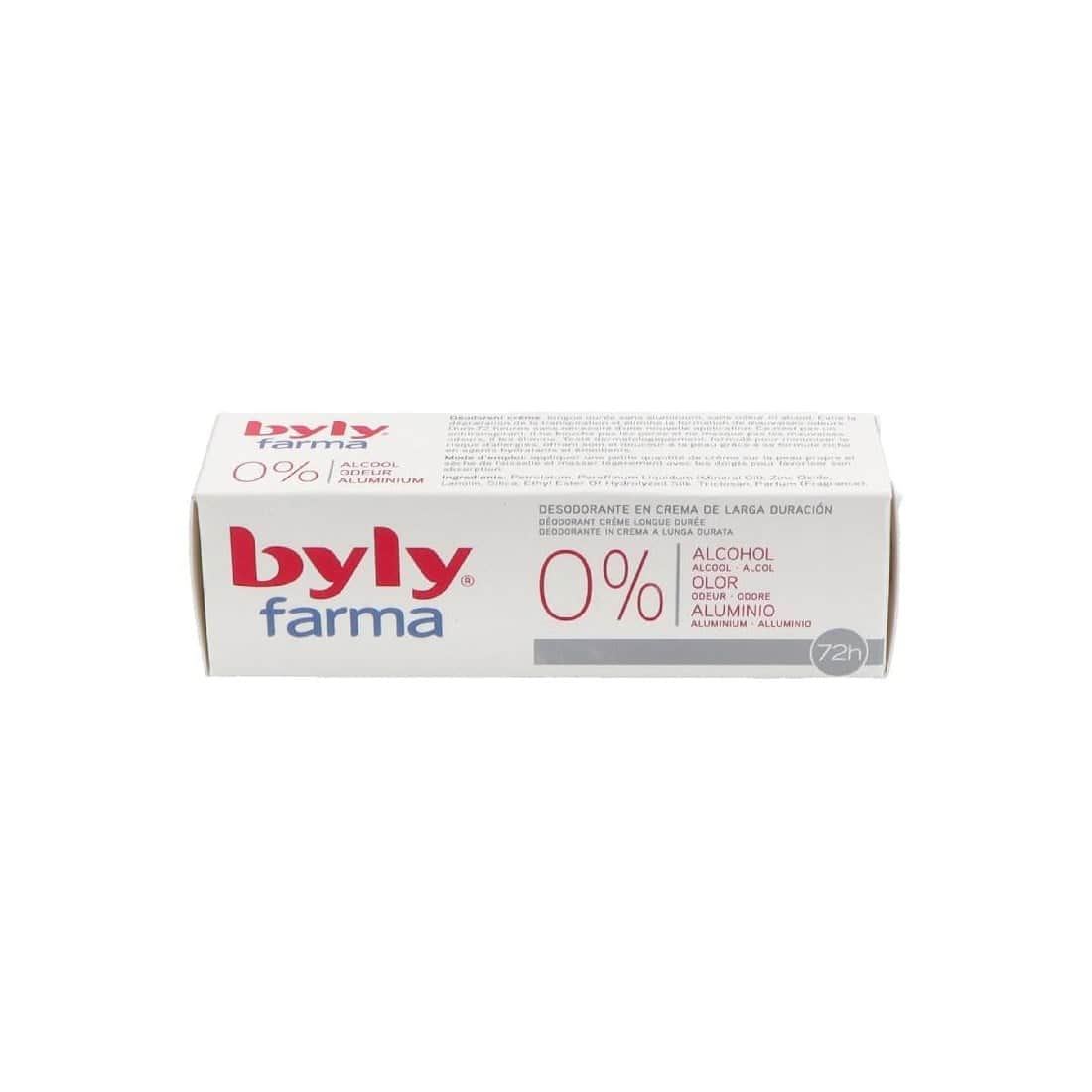 Byly Farma Desodorante Crema Piel Sensible 50ml