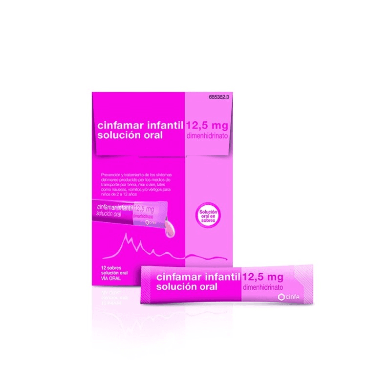 Cinfa Infantil 12,5mg 12 sobres de 5ml