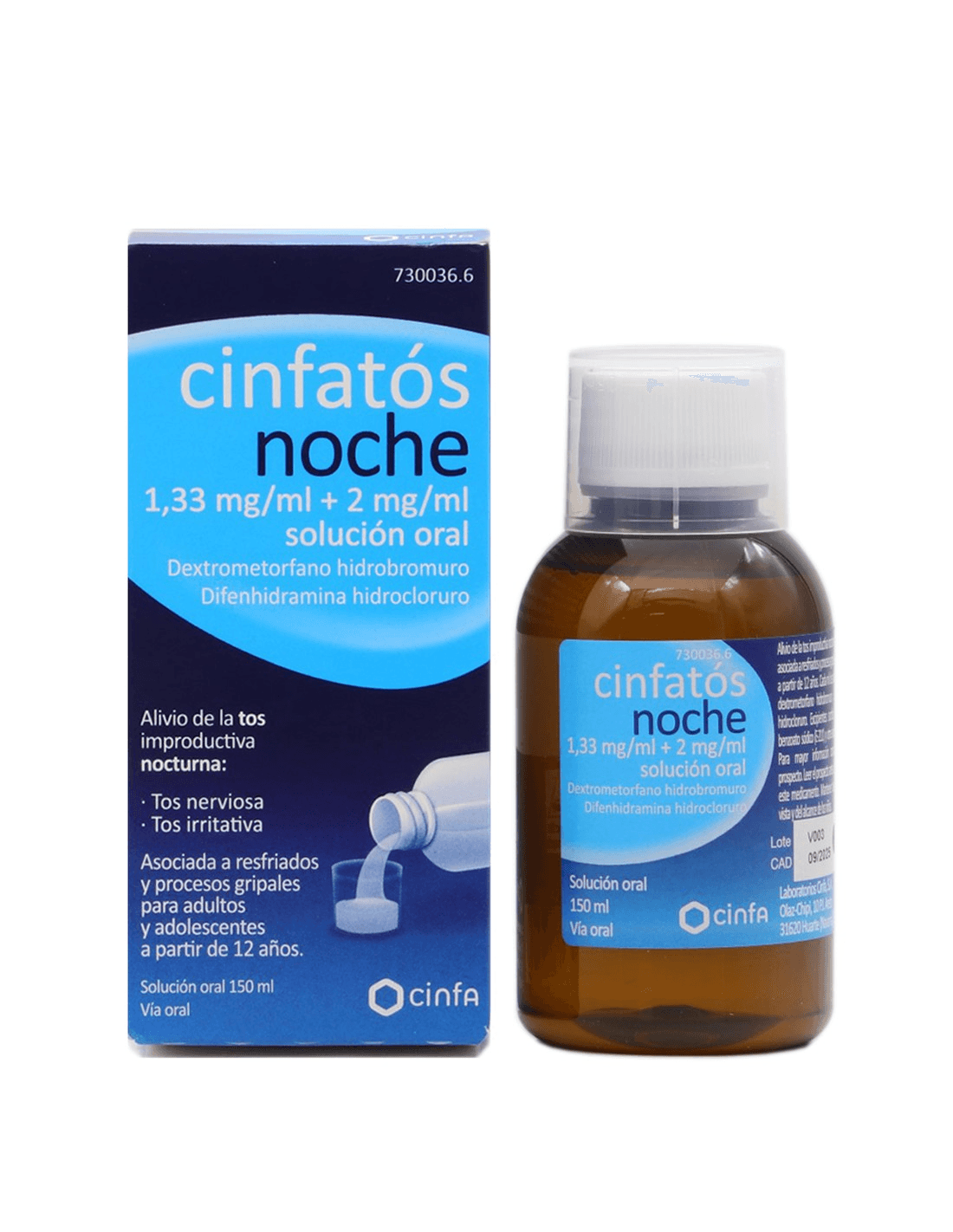 Cinfa Cinfatós Noche Solución Oral 150ml