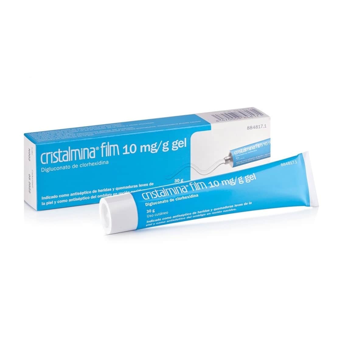 Cristalmina Film 10 mg/ml Gel Cutáneo 30g