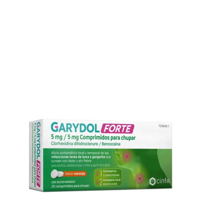 Cinfa Garydol Forte 20 Comprimidos
