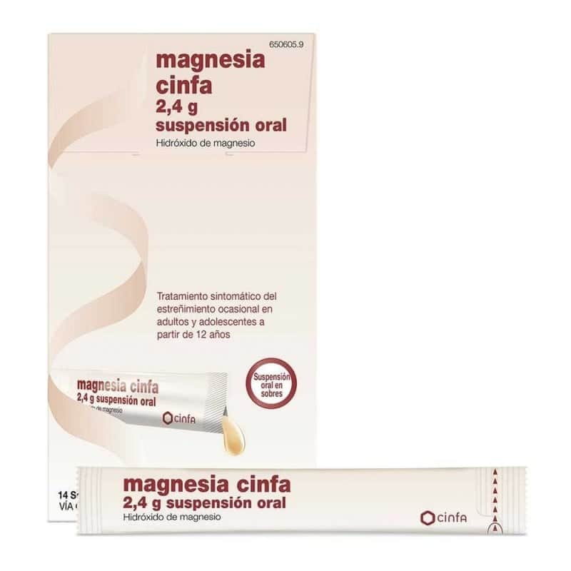 Cinfa Magnesia 14 sobres 12ml