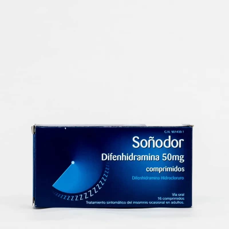 Urgo Soñodor Difenhidramina 16 comprimidos